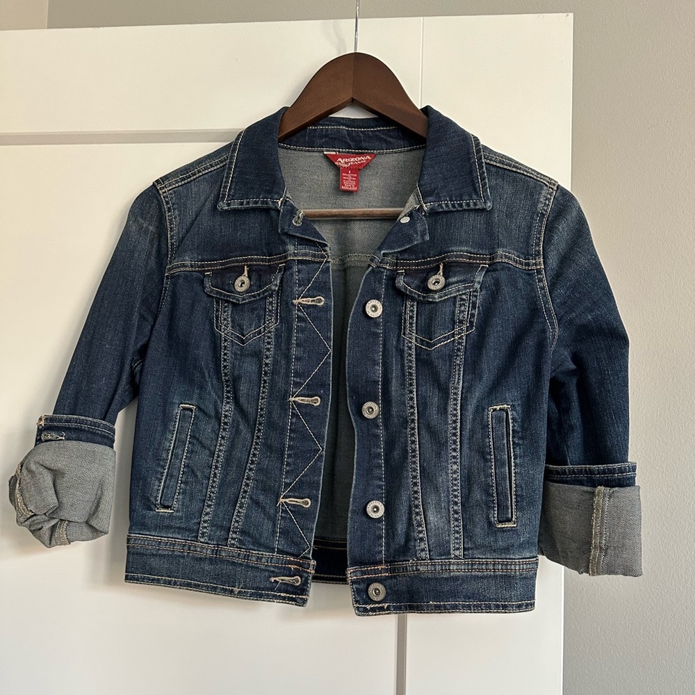Arizona Cropped Denim Jacket
